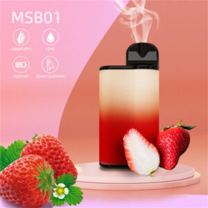 Myshine MSB01 4000 Puffs Disposable Vape Wholesale Strawberry Ice Flavors