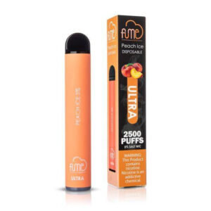 Fume Ultra 2500 Puffs Disposable Vape Wholesale Peach Ice