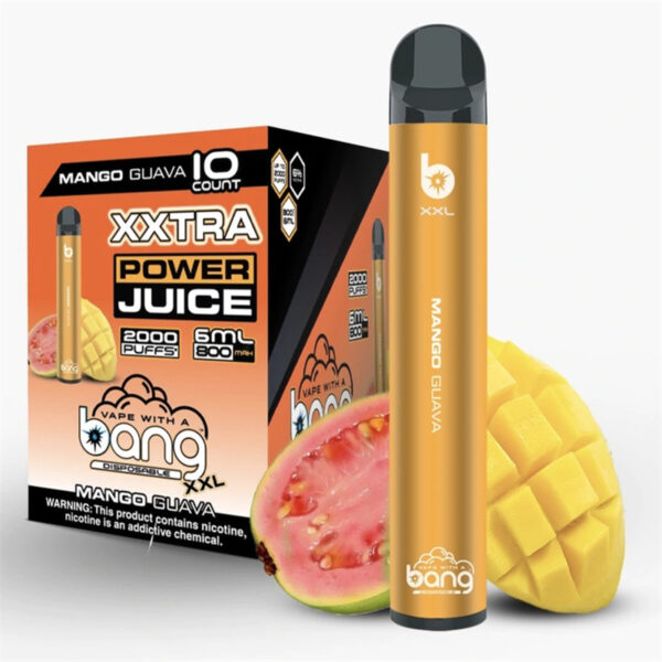 Bang XXL 2000 Puffs Disposable Vape Wholesale Mango Guava