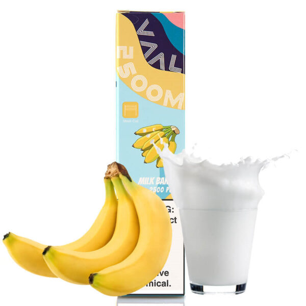 VAAL 2500 Puffs Disposable Vape Wholesale Milk Banana