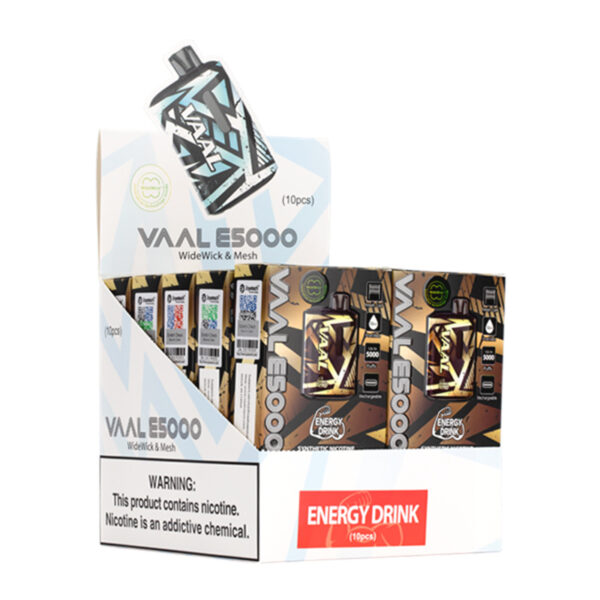 VAAL E5000 Puffs Disposable Vape Wholesale Energy Drink Flavors