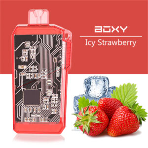 Boxy 2000 Puffs Disposable Vape Wholesale Icy Strawberry