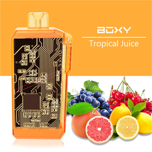 Boxy 2000 Puffs Disposable Vape Wholesale Tropical Juice