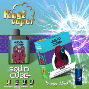 SQUID CUBE 4000 Puffs Disposable Vape Wholesale Energy Drink