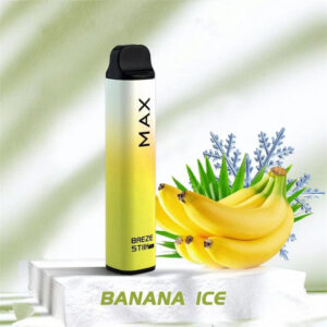 Breze Stiik Max 1800 Puffs Disposable Vape Wholesale Banana Ice