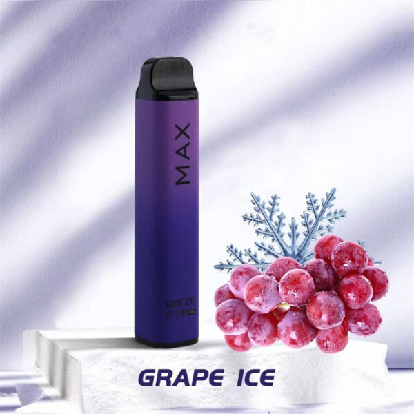 Breze Stiik Max 1800 Puffs Disposable Vape Wholesale Grape Ice