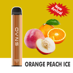 OVNS 08 2500 Puffs Disposable Vape Wholesale Orange Peach Ice