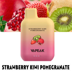 VAPEAK GRAND 5000 Puffs Disposable Vape Wholesale Strawberry Kiwi Pomegranate