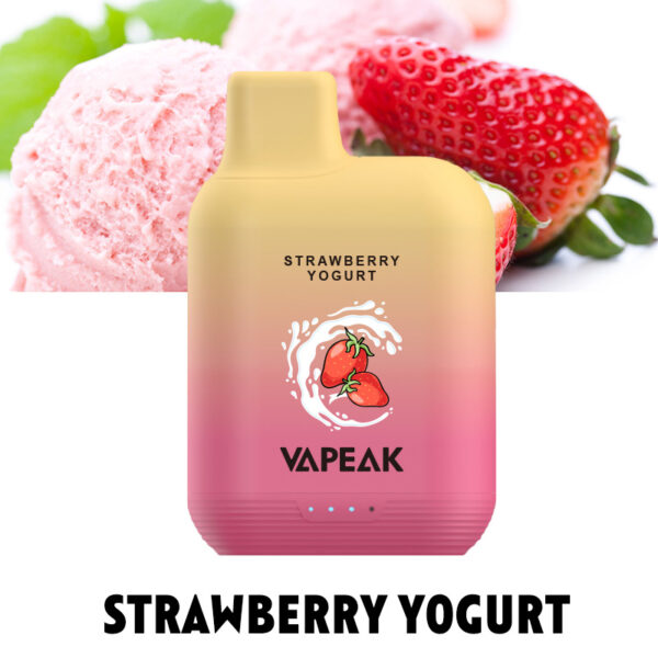 VAPEAK GRAND 5000 Puffs Disposable Vape Wholesale Strawberry Yogurt