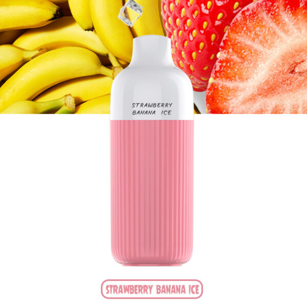 VAPEAK TINY 4000 Puffs Disposable Vape Wholesale Strawberry Banana Ice