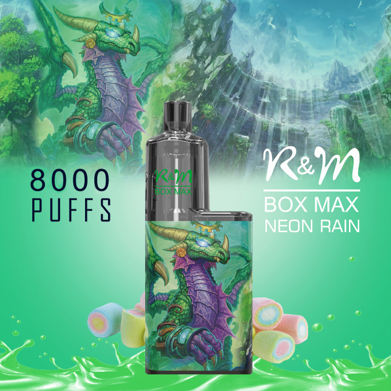 Randm Box Max 8000 Puffs Wholesale Disposable Vape Pen Hot Sale E