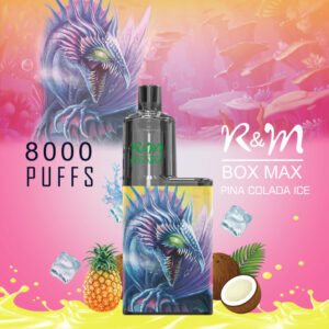 RM BOX MAX 8000 Puffs Disposable Vape Wholesale Pina Colada Ice