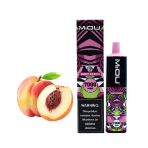 MIOU 7000 Puffs Disposable Vape Wholesale Juicy Peach