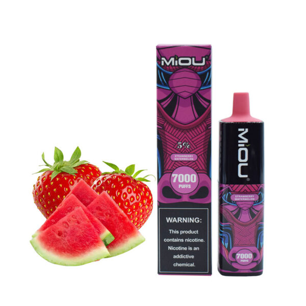 MIOU 7000 Puffs Disposable Vape Wholesale Strawberry Watermelon