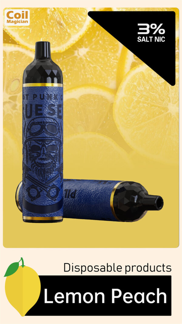 PILOT LEGEND 5000 Puffs Disposable Vape Wholesale Lemon Peach