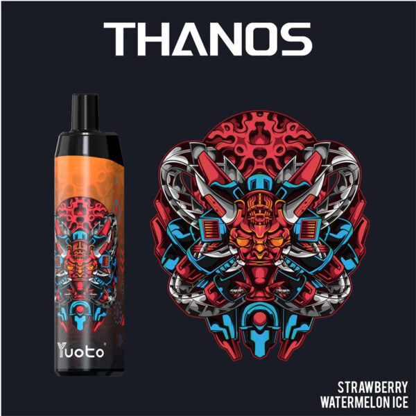 YUOTO THANOS 5000 Puffs Disposable Vape Wholesale Strawberry Watermelon Ice