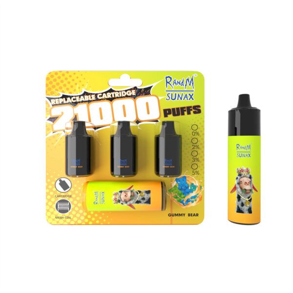 Randm Sunax 21000 Puffs Disposable Vape Wholesale Gummy Bear Flavors